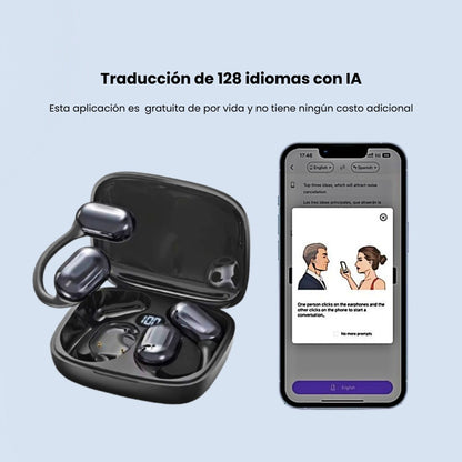 Auriculares con Traducción de IA