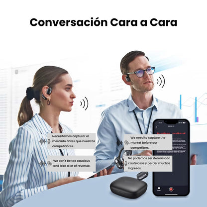 Auriculares con Traducción de IA